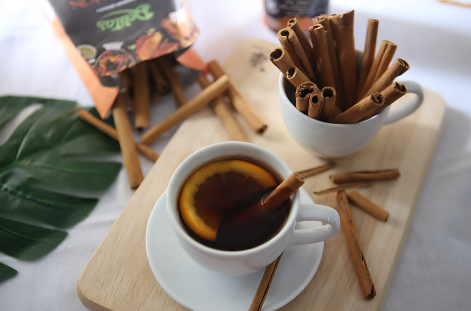 Cinnamon Sticks in a Tea Cup Image